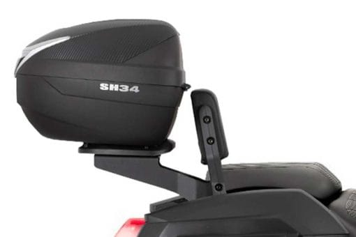 Baúl trasero SHAD "SH34" y soporte